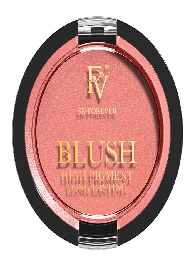 FV Long Lasting Powder Blush - Lightweight Smooth & Blendable Cheek Makeup, High Buildable Color, Transfer-Resistant Shimmer Finish (Rose Shimmer, 0.17 OZ) - Image 1